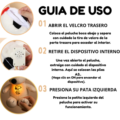 Peluche con respiración